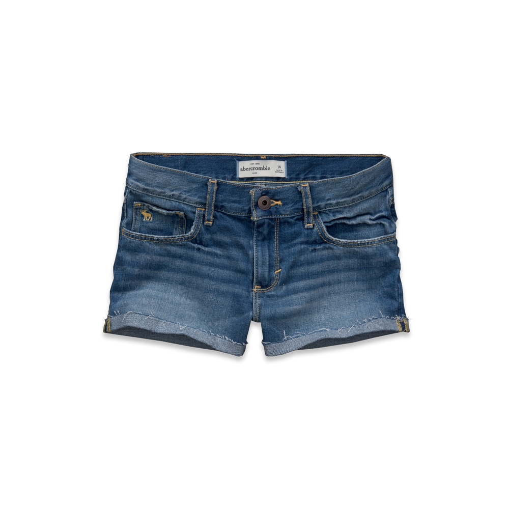 girls a&f high rise shorts