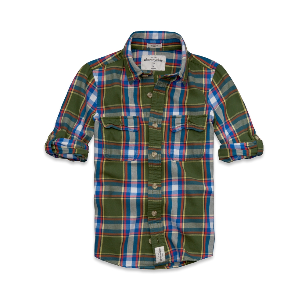 guys blake peak twill shirt
