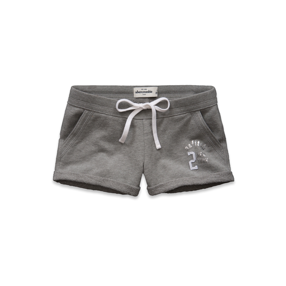 girls a&f rolled hem shorts