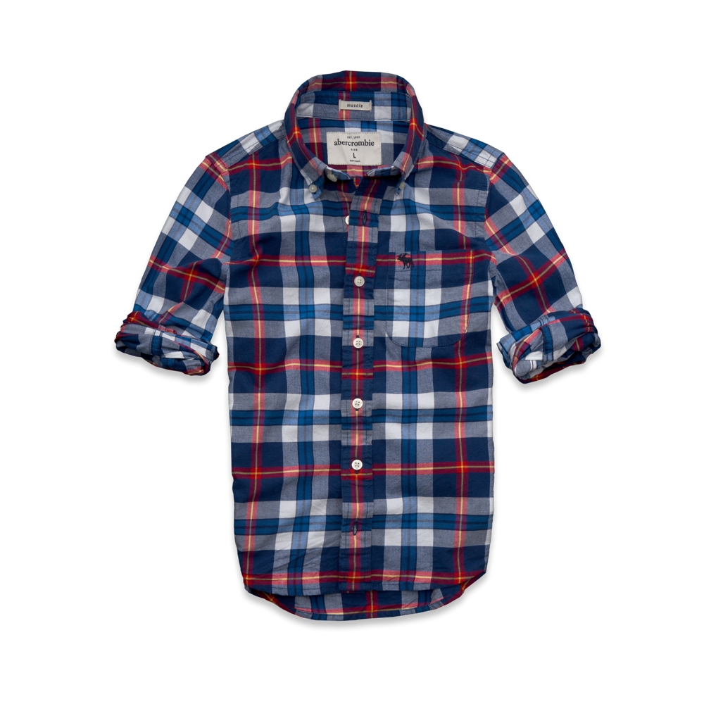 boys adams mountain oxford shirt