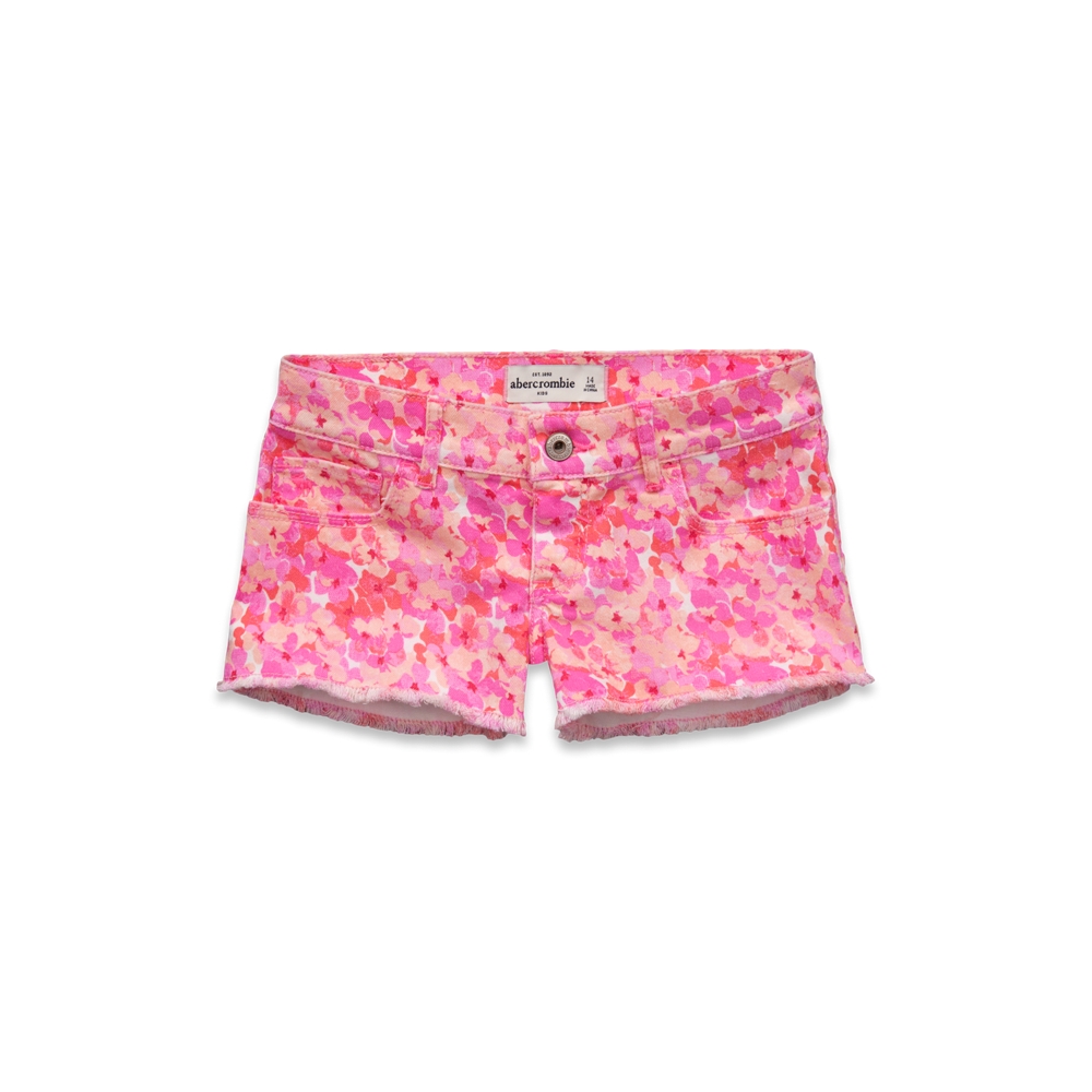 girls a&f low rise shorts