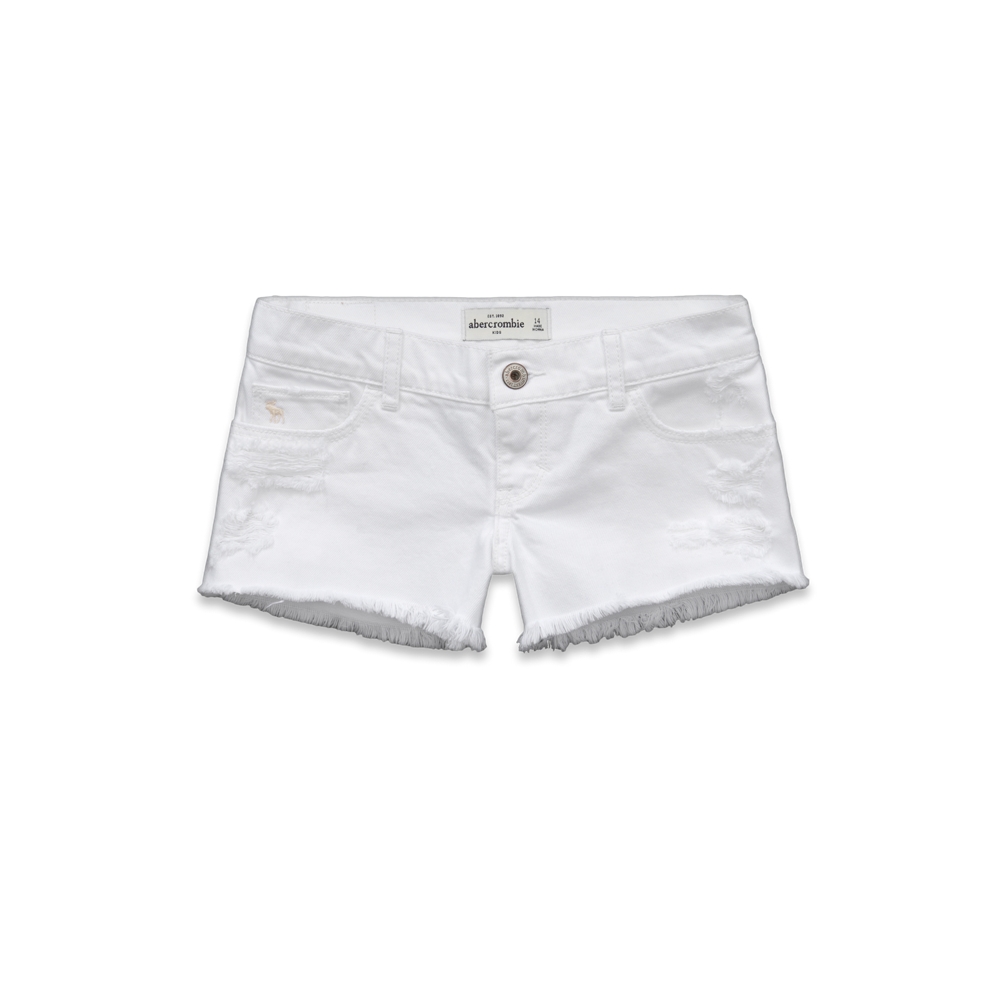 girls a&f low rise short