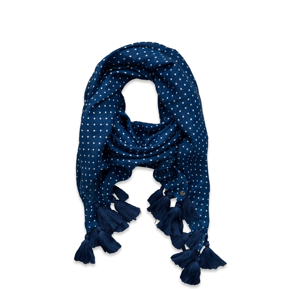girls dots scarf