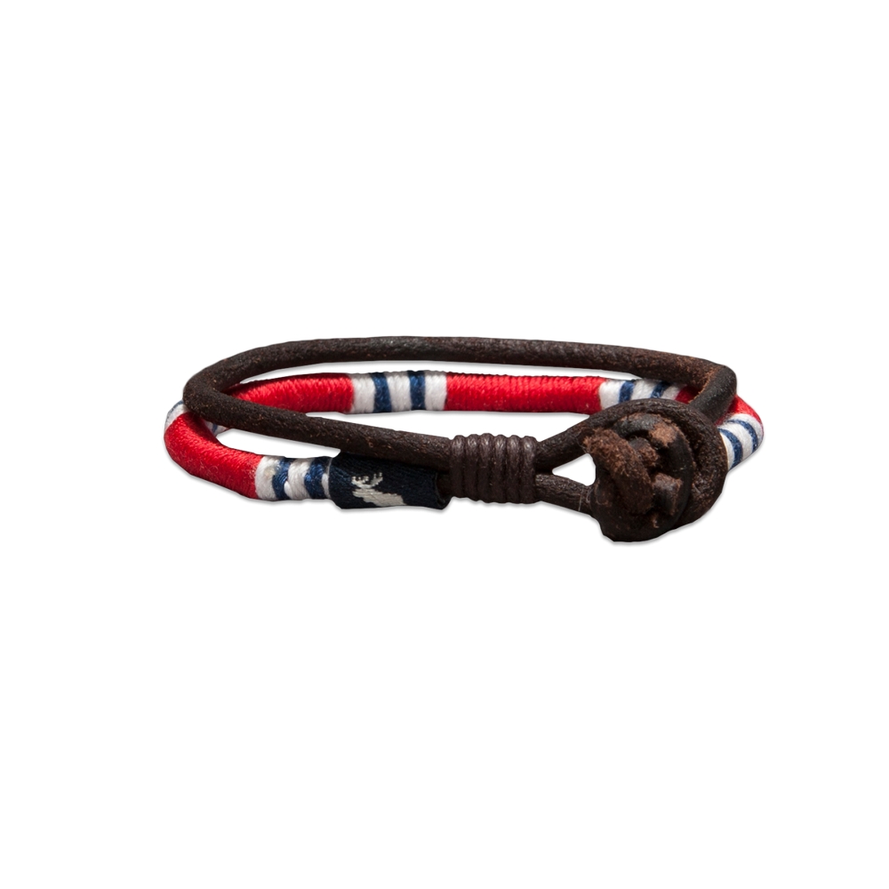 guys vintage wrapped bracelet