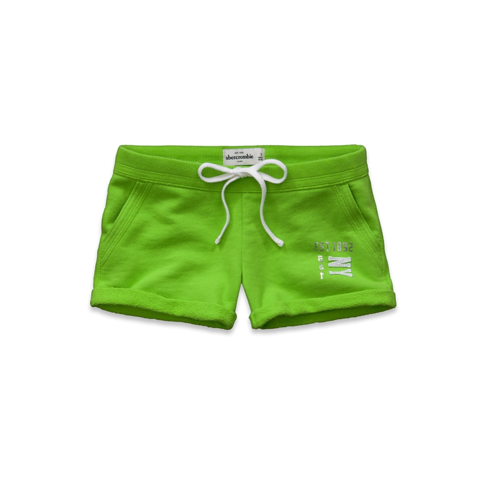 girls a&f rolled hem shorts