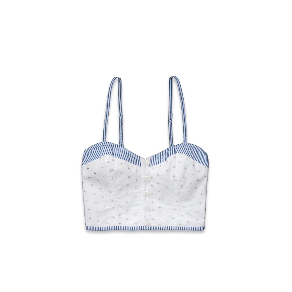 girls ashley cropped top