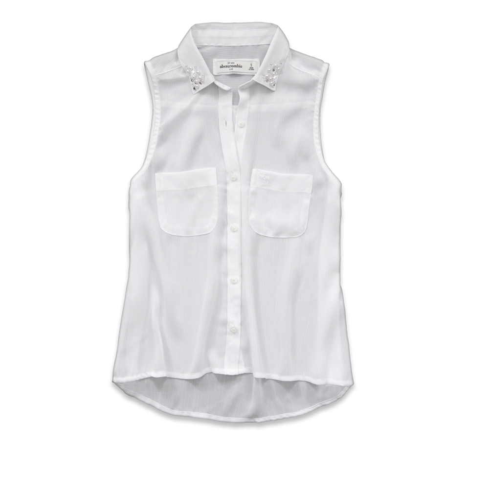 girls jordan shine collar chiffon shirt