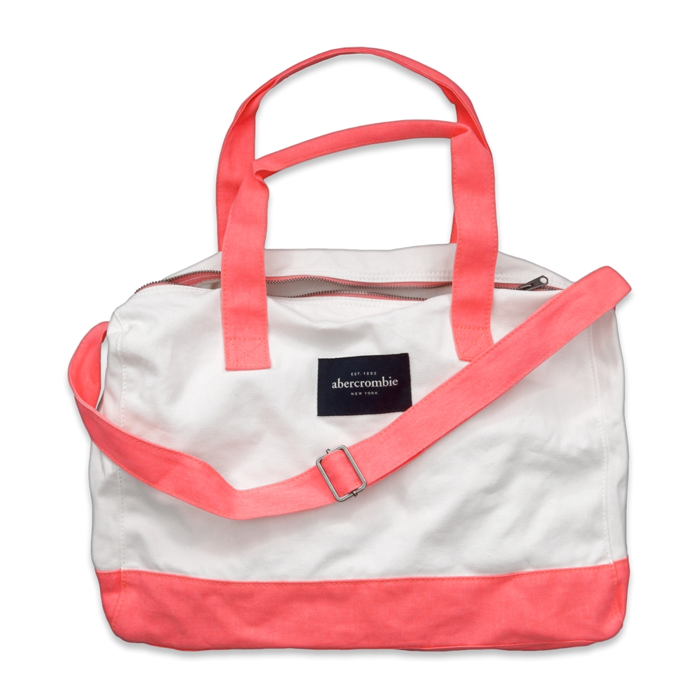 girls a&f duffle