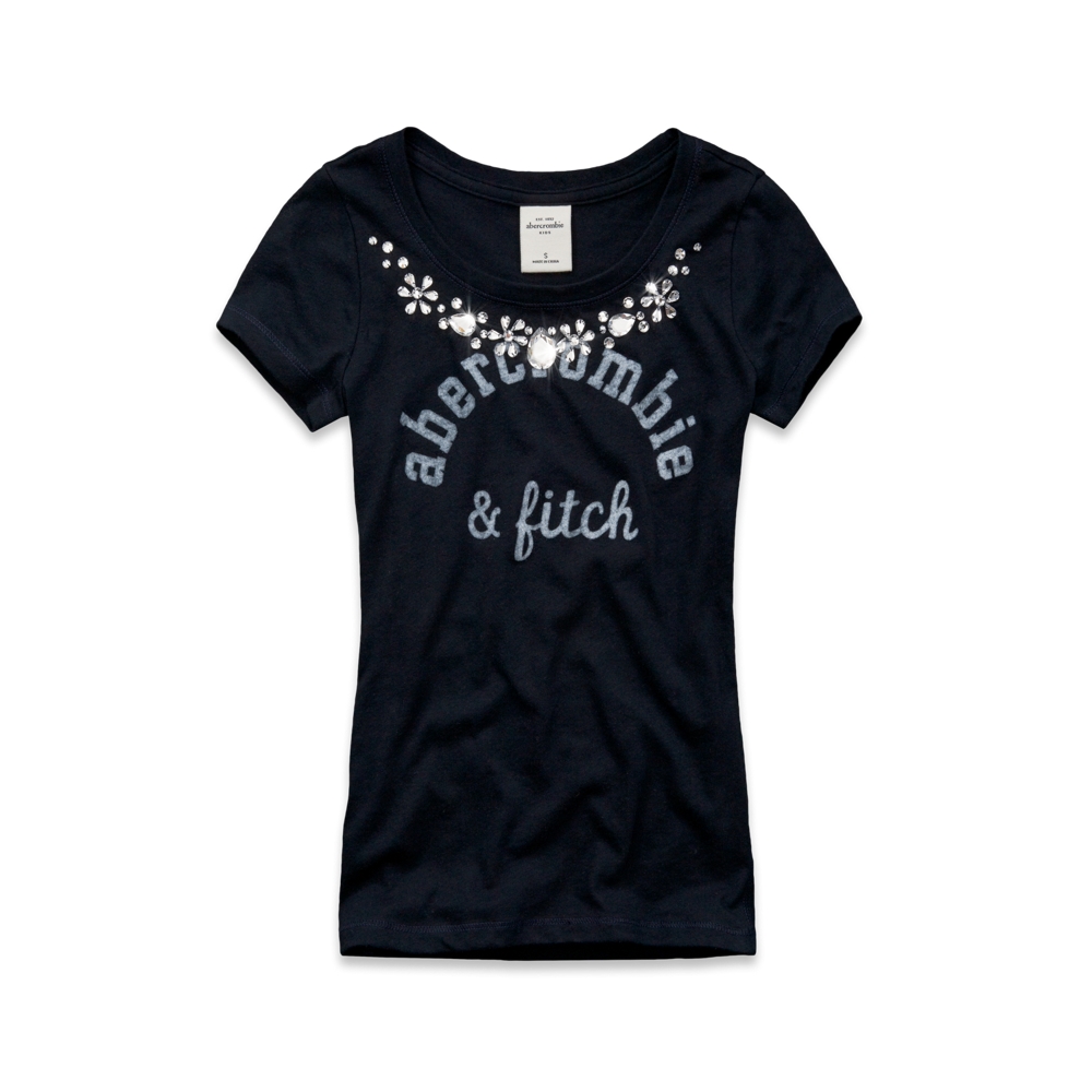girls beth embellished tee