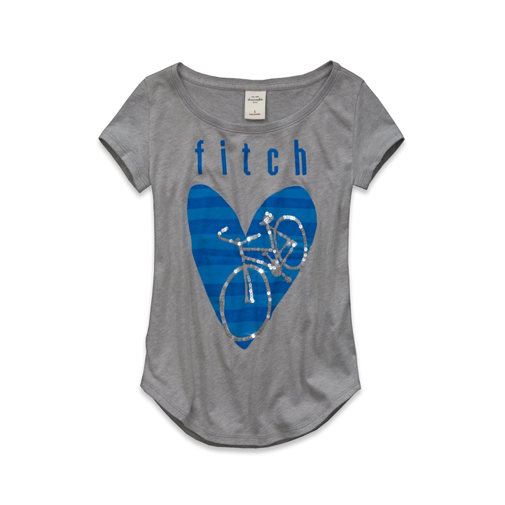 girls abra embellished tee