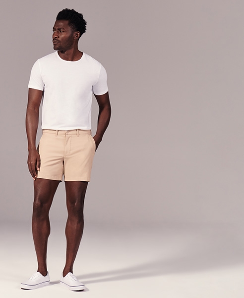 abercrombie linen shorts