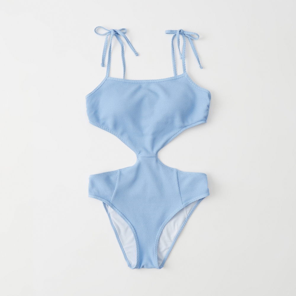 swimsuit with side cutouts