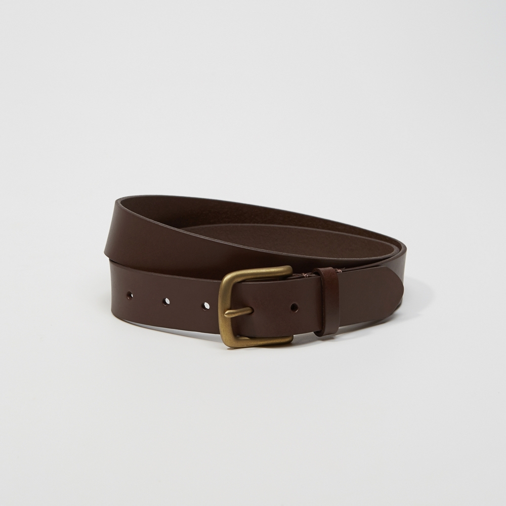 abercrombie leather belt
