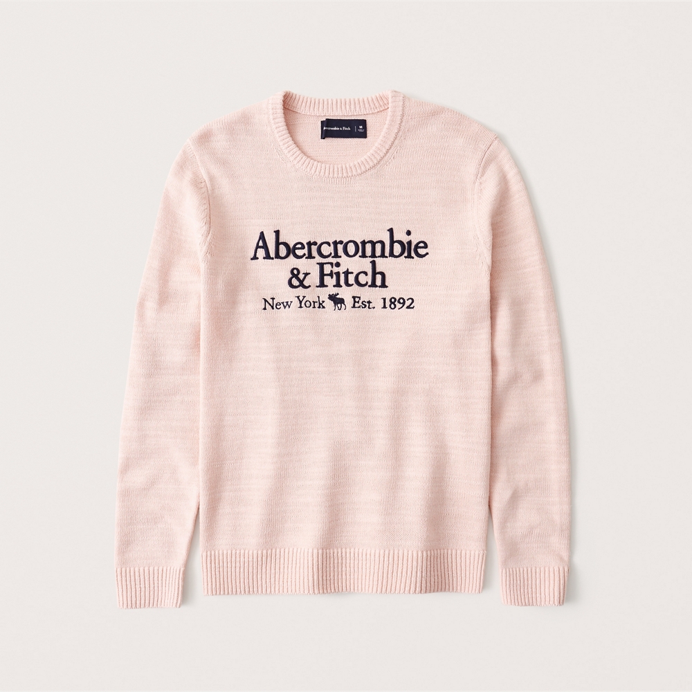 abercrombie and fitch pink sweater