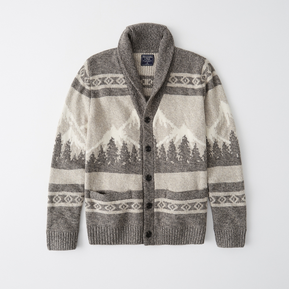 Men's Shawl Cardigan Sweater | Men's 