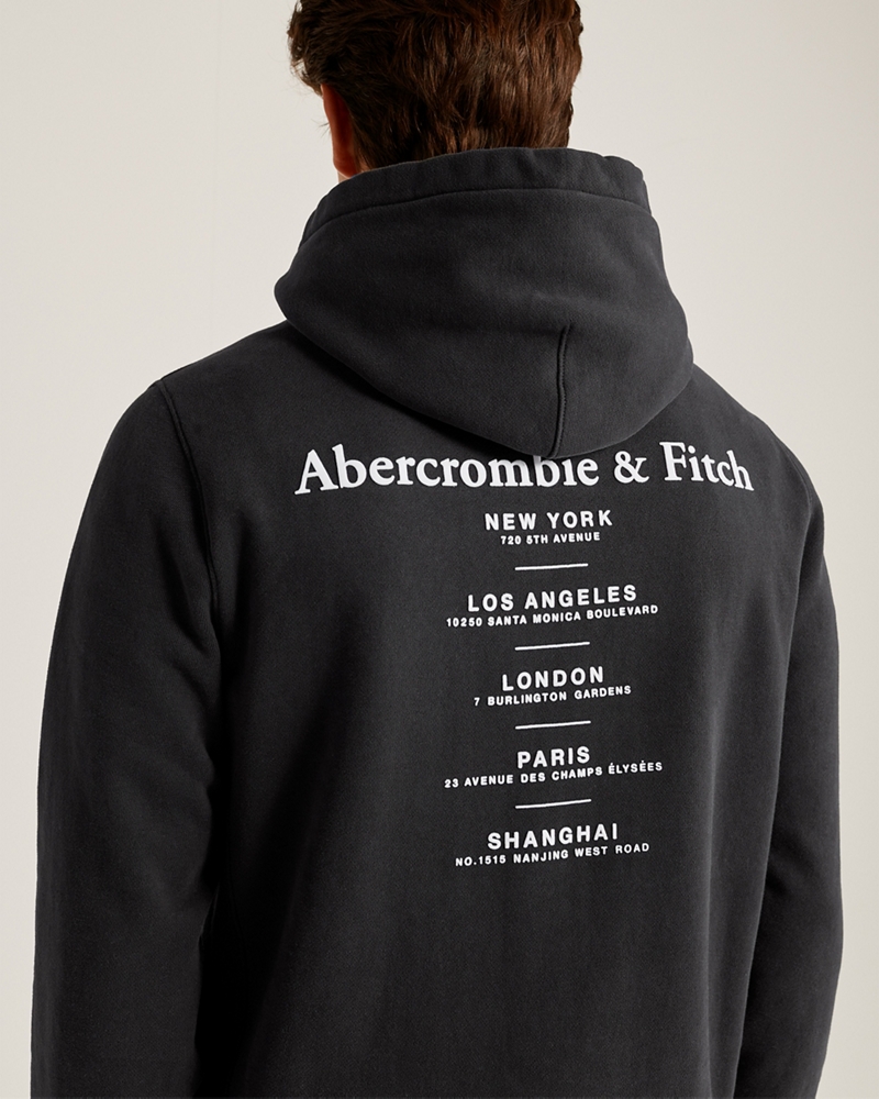 The A&F Perfect Popover Logo Hoodie