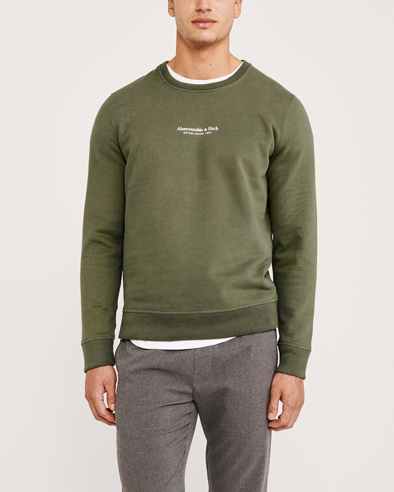 Micro Logo Crewneck Sweatshirt