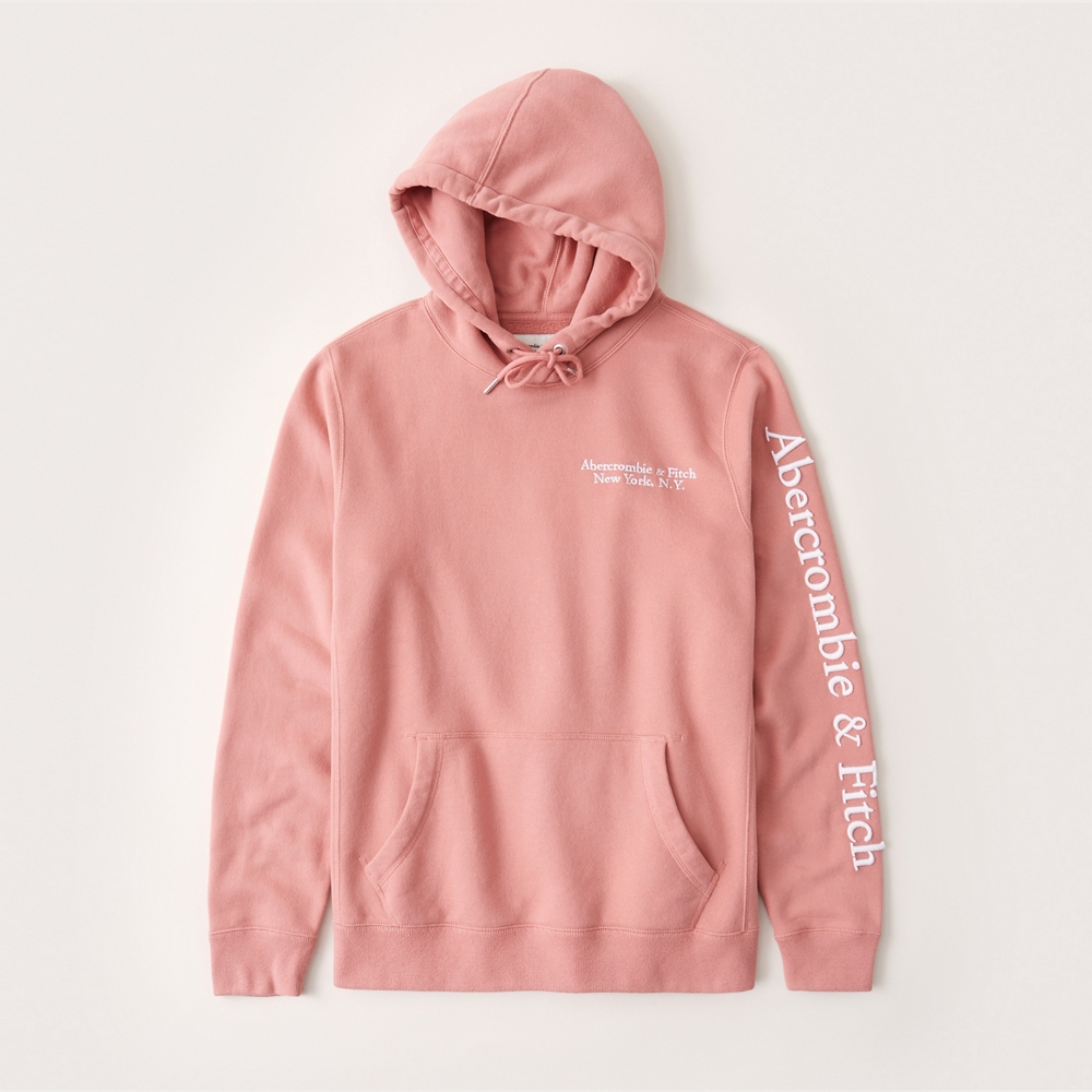 abercrombie pink sweatshirt