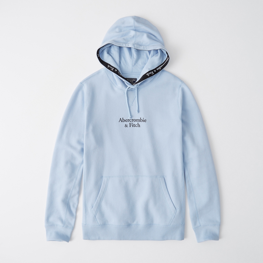 blue abercrombie hoodie