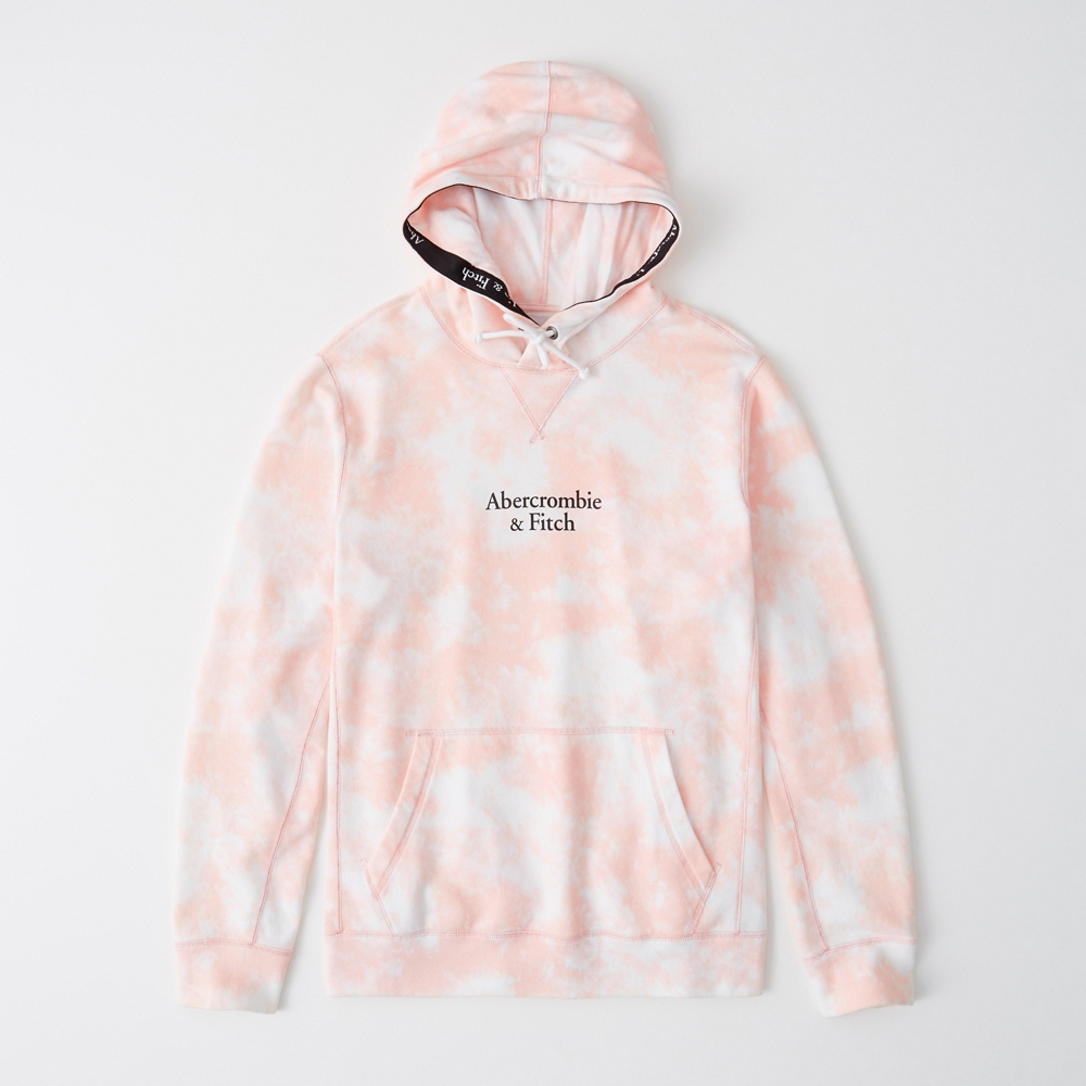 abercrombie and fitch pink hoodie