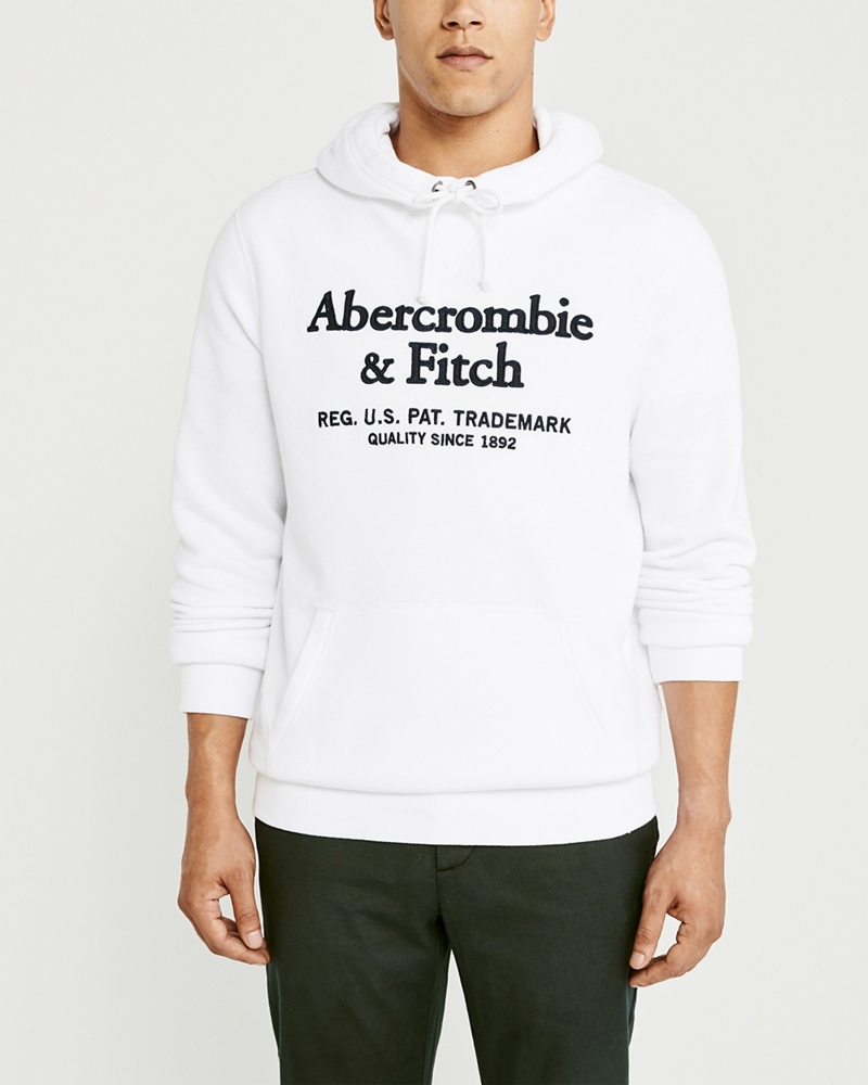 Applique Logo Hoodie