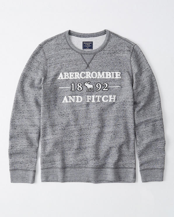 Herren Sweatshirt mit Rundhalsausschnitt, Grafik und Logo Herren Sweatshirt mit Rundhalsausschnitt, Grafik und Logo