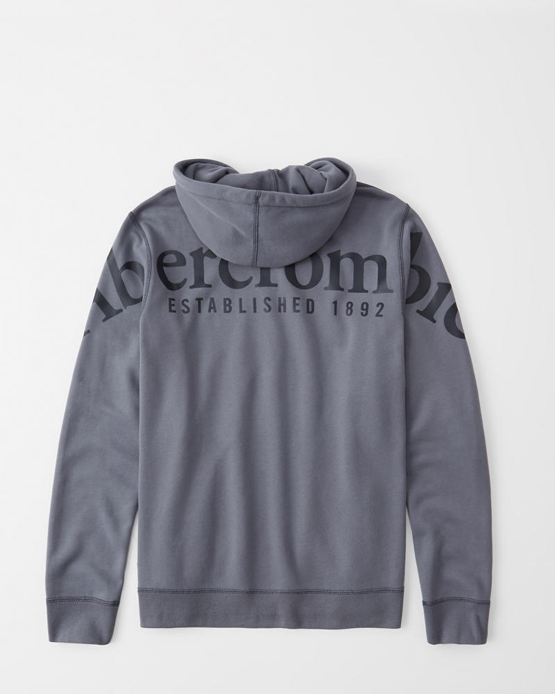 ABERCROMBIE & FITCH MENS XL 42 44 TOP DESIGNER HOODED ABERCROMBIE & FITCH MENS XL 42 44 TOP DESIGNER HOODED