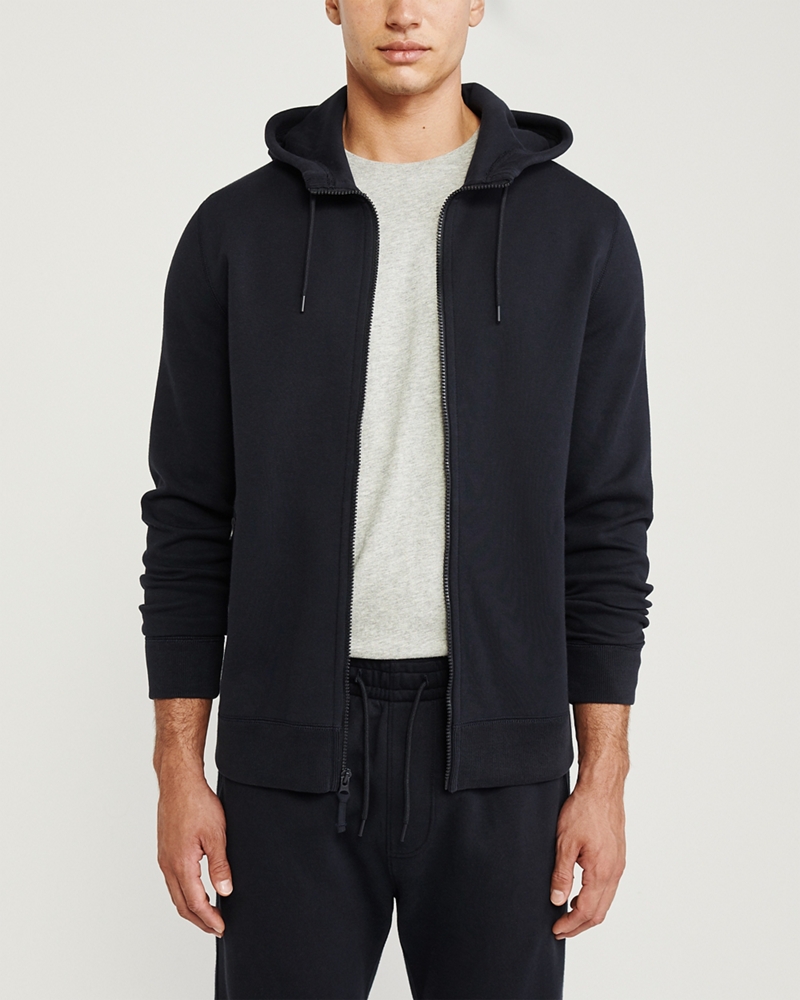 Lightweight Full-Zip Hoodie