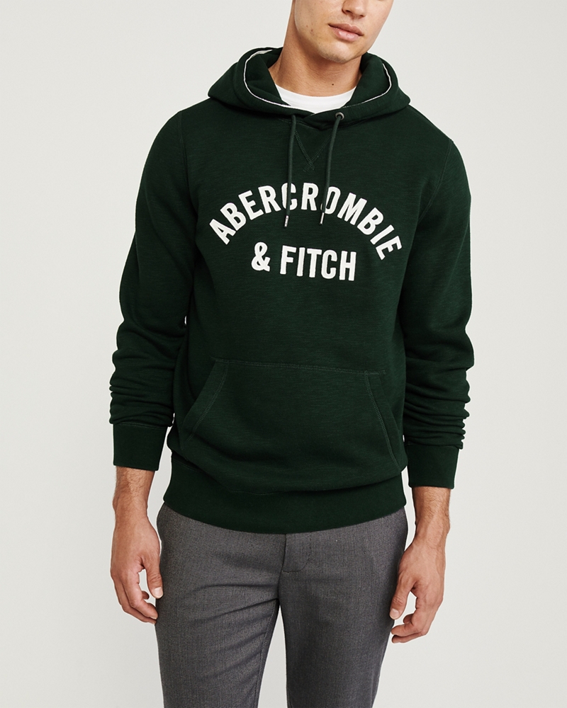 Applique Logo Hoodie