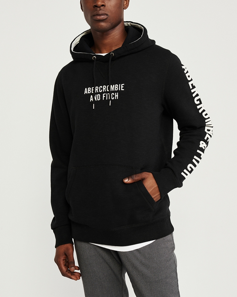 Applique Logo Hoodie