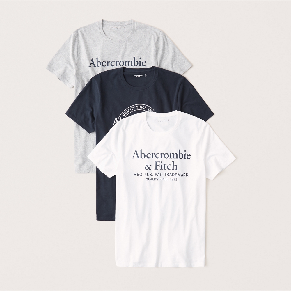 abercrombie and fitch 3 pack