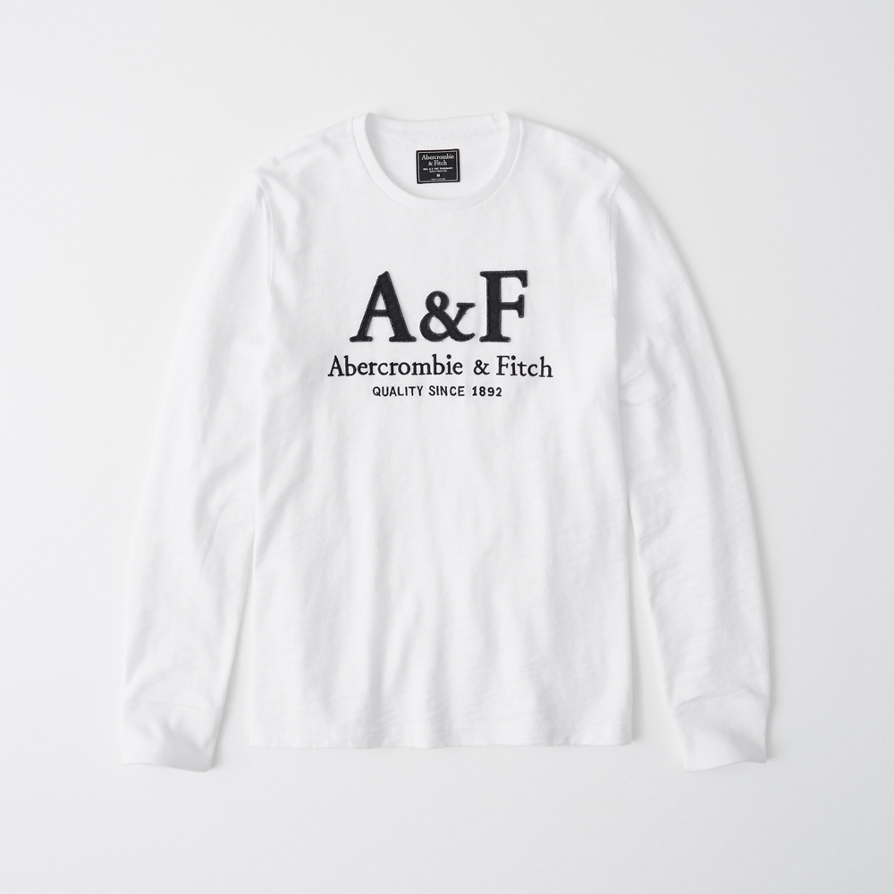 abercrombie and fitch mens long sleeve tees