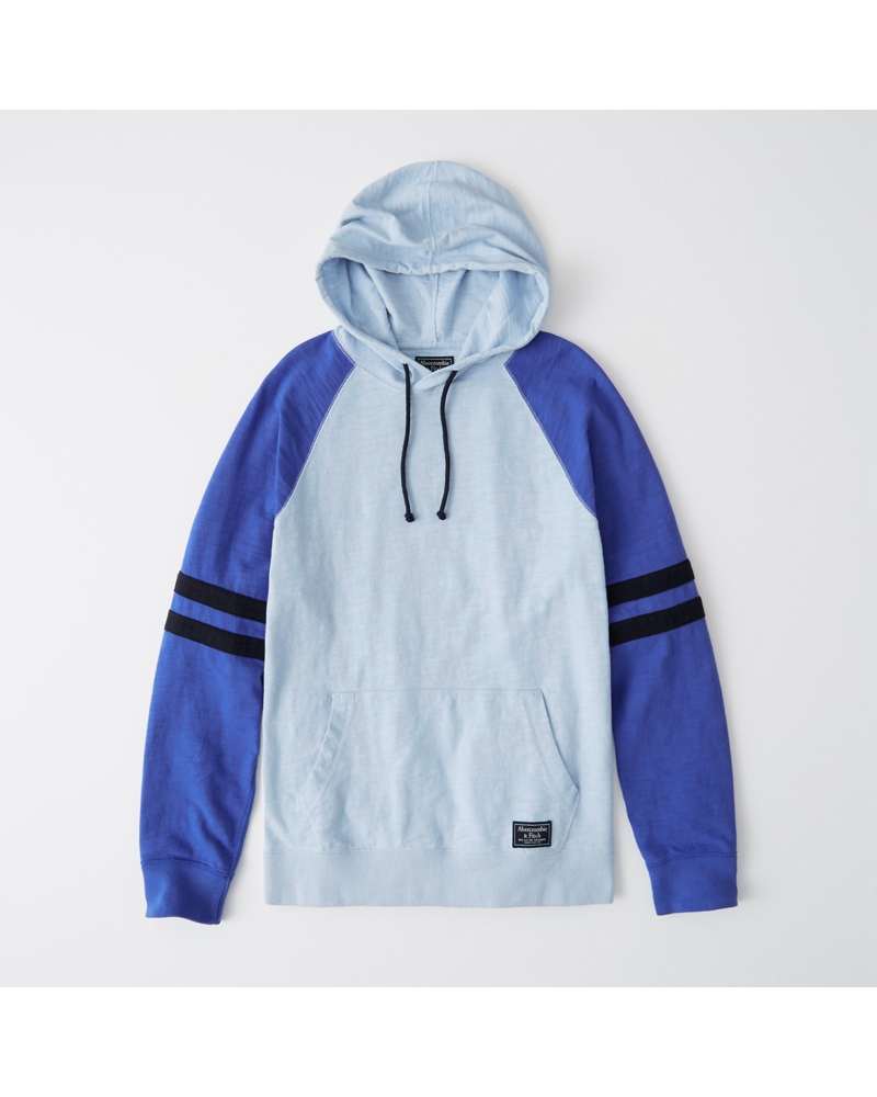 Mens Colorblock Logo Hoodie Mens Clearance 