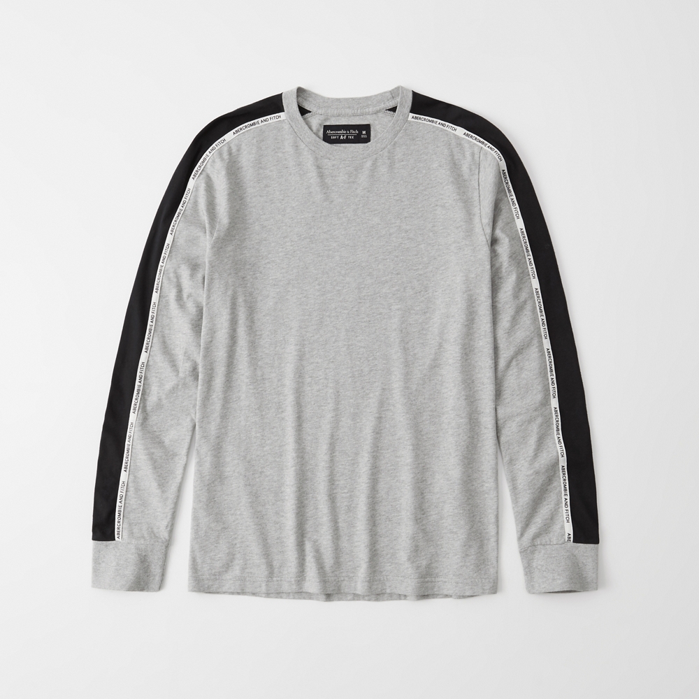 abercrombie and fitch mens long sleeve tees