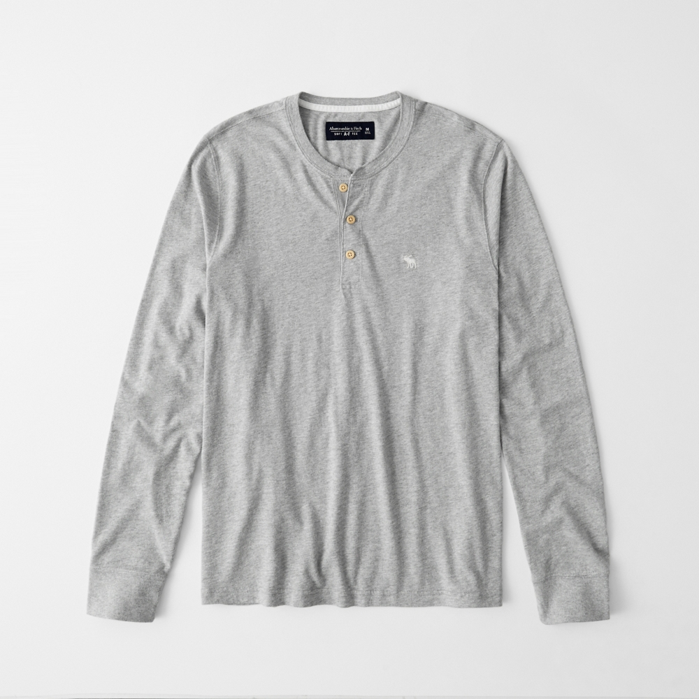 Mens Henley T-Shirts | Abercrombie & Fitch