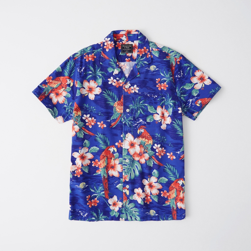 Mens Vacation Button-Up | Mens Tops 