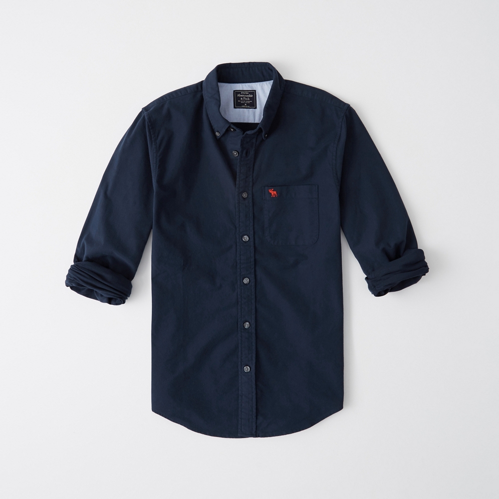 icon oxford shirt abercrombie