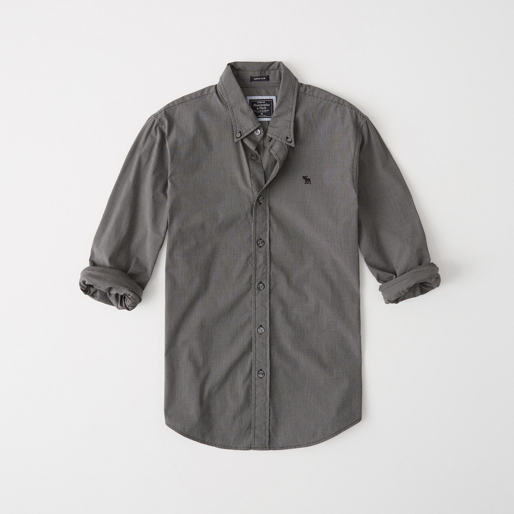 abercrombie mens dress shirts