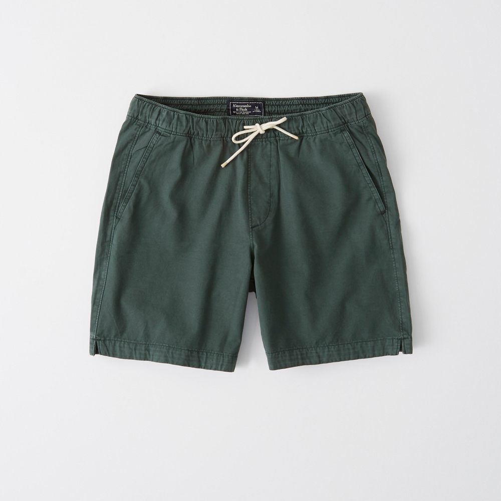 abercrombie pull on shorts