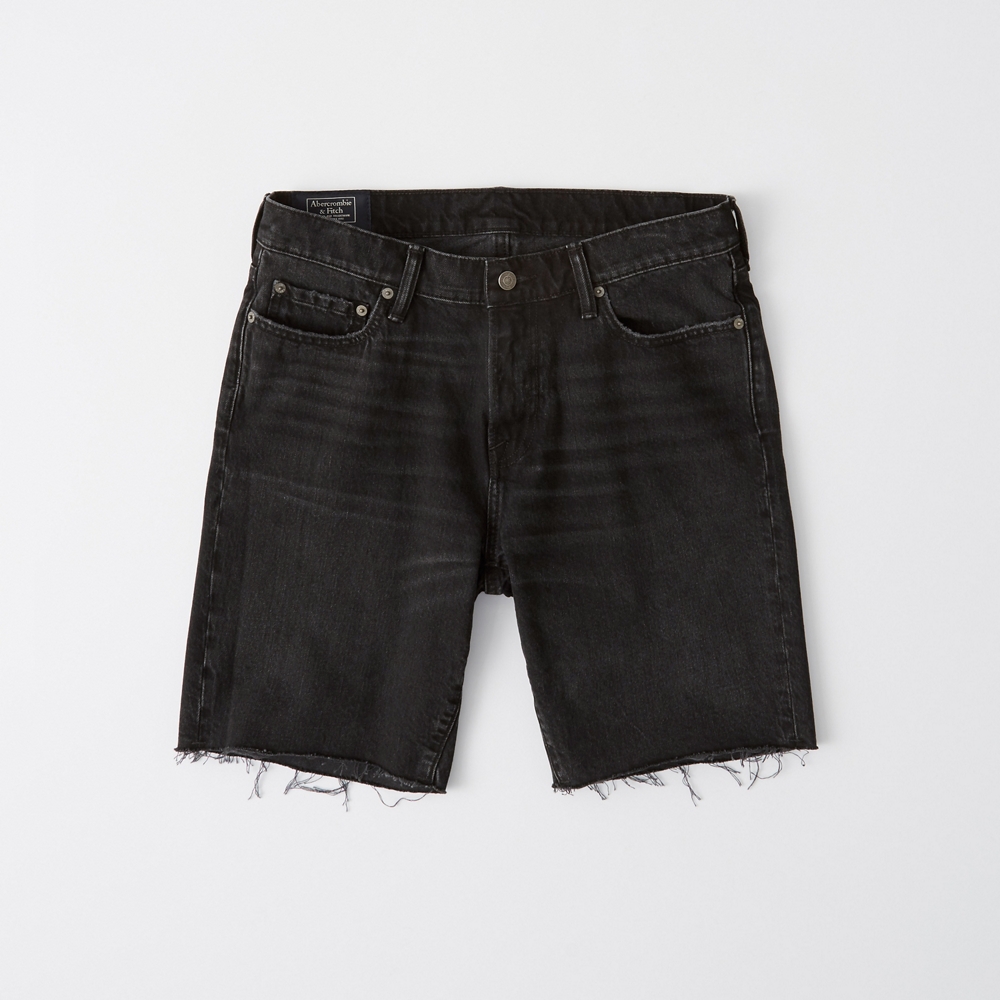 midi jean shorts