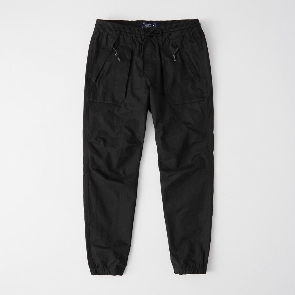 mens nylon joggers