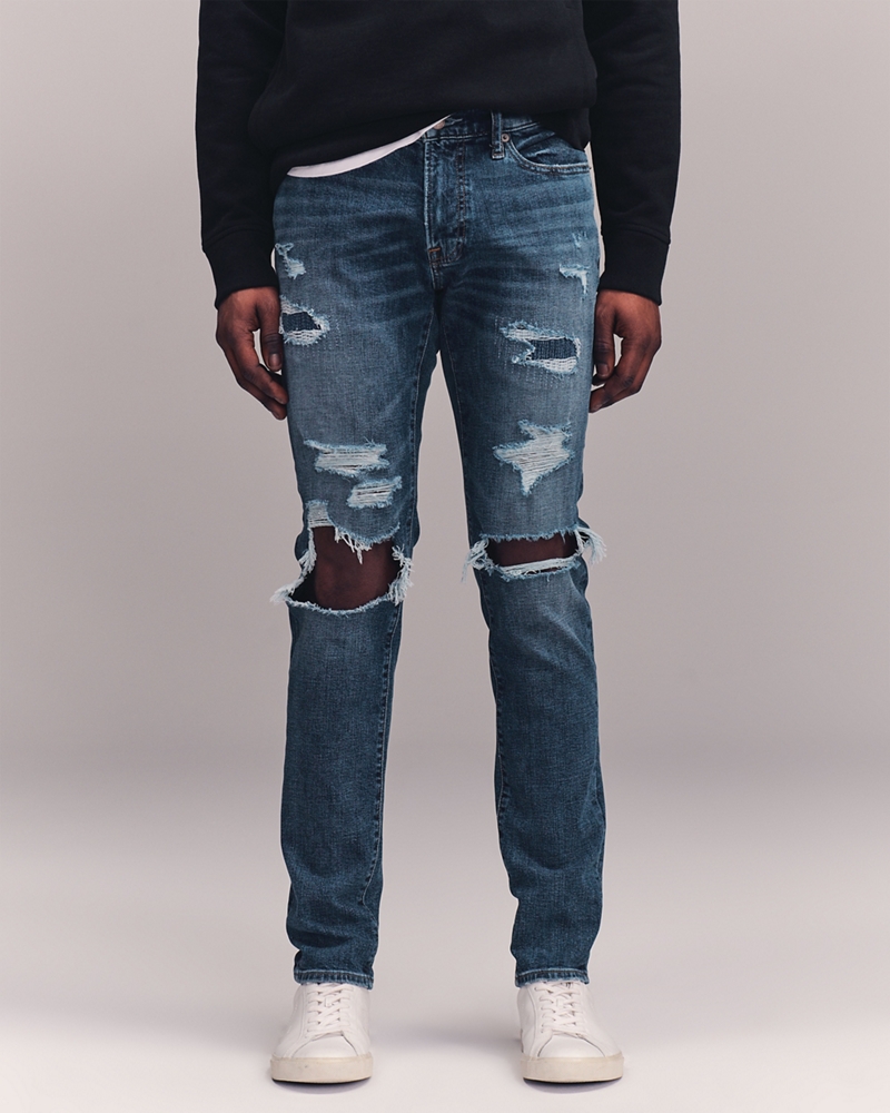 Ripped Super Skinny Jeans