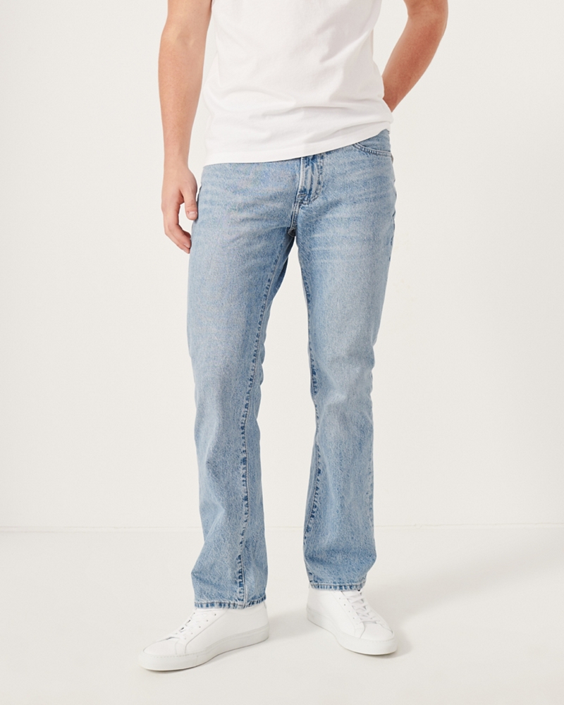 abercrombie mens bootcut jeans