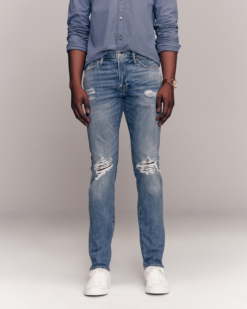 Ripped Super Skinny Jeans