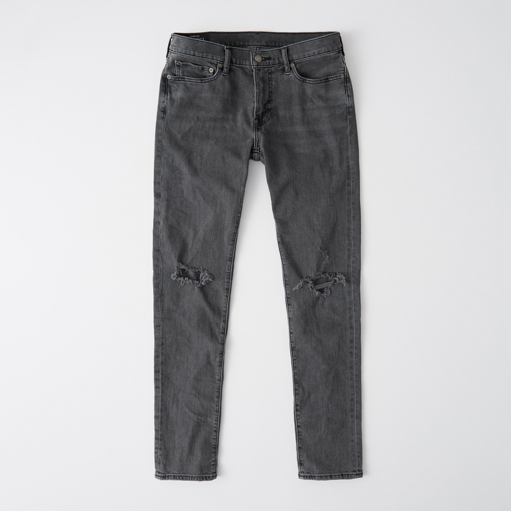 abercrombie athletic slim jeans