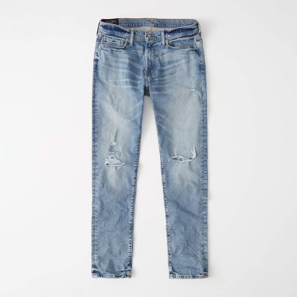 abercrombie athletic skinny jeans