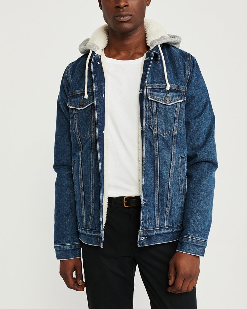 Sherpa-Lined Trucker Jacket
