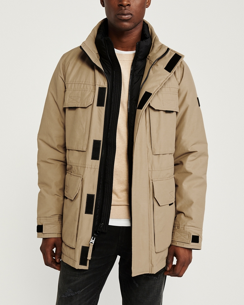 Puffer Mock Jacket