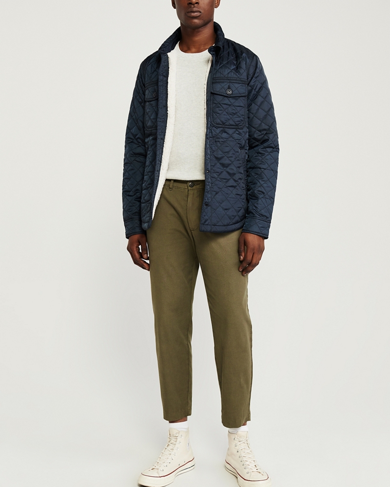 Quilted Shirt Jacket