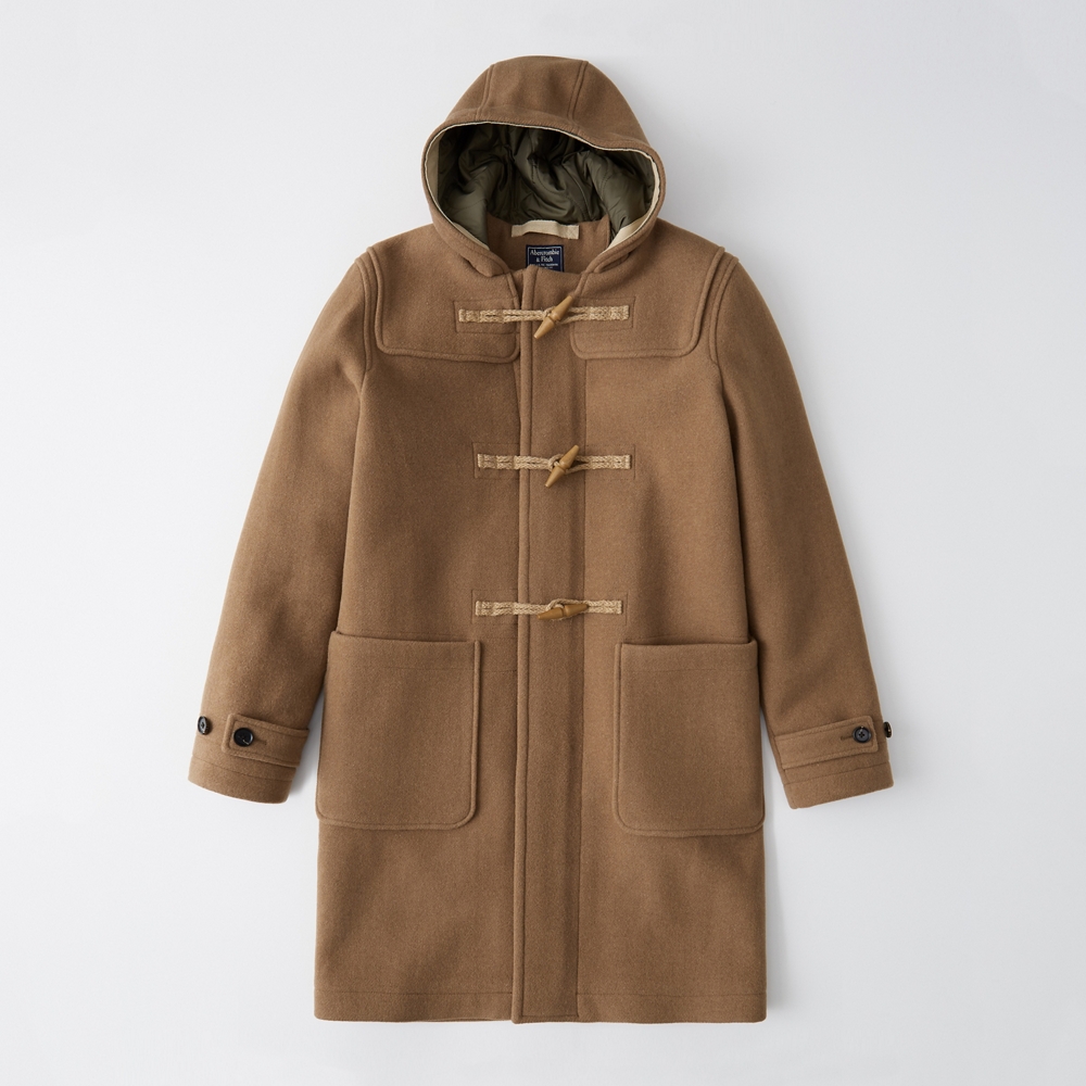 abercrombie and fitch duffle coat